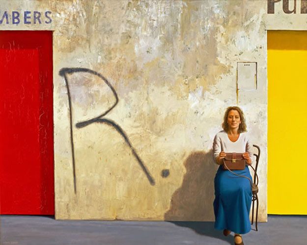 تعدادی از نقاشی های Jeffrey Smart