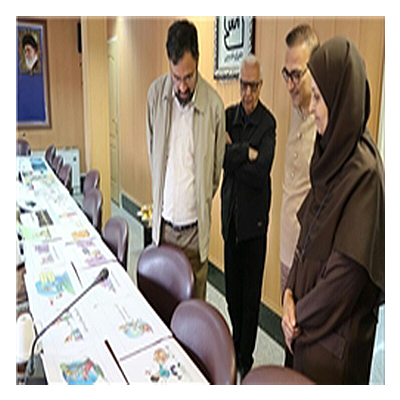 داوری آثار کارگاه گرافیک با موضوع حمایت از کالای ایرانی