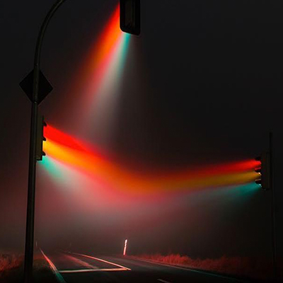 عکاسی از رنگین کمان‌های شبانه