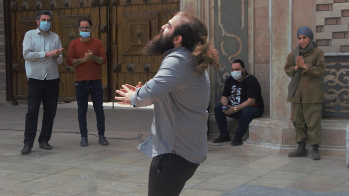 نمایش خیابانی « خونین_شهر» در ساری اجرا شد