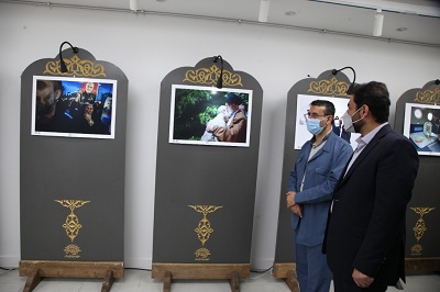 نمایشگاه آثار تجسمی و عکس «روایت حبیب» در بوشهر گشایش یافت